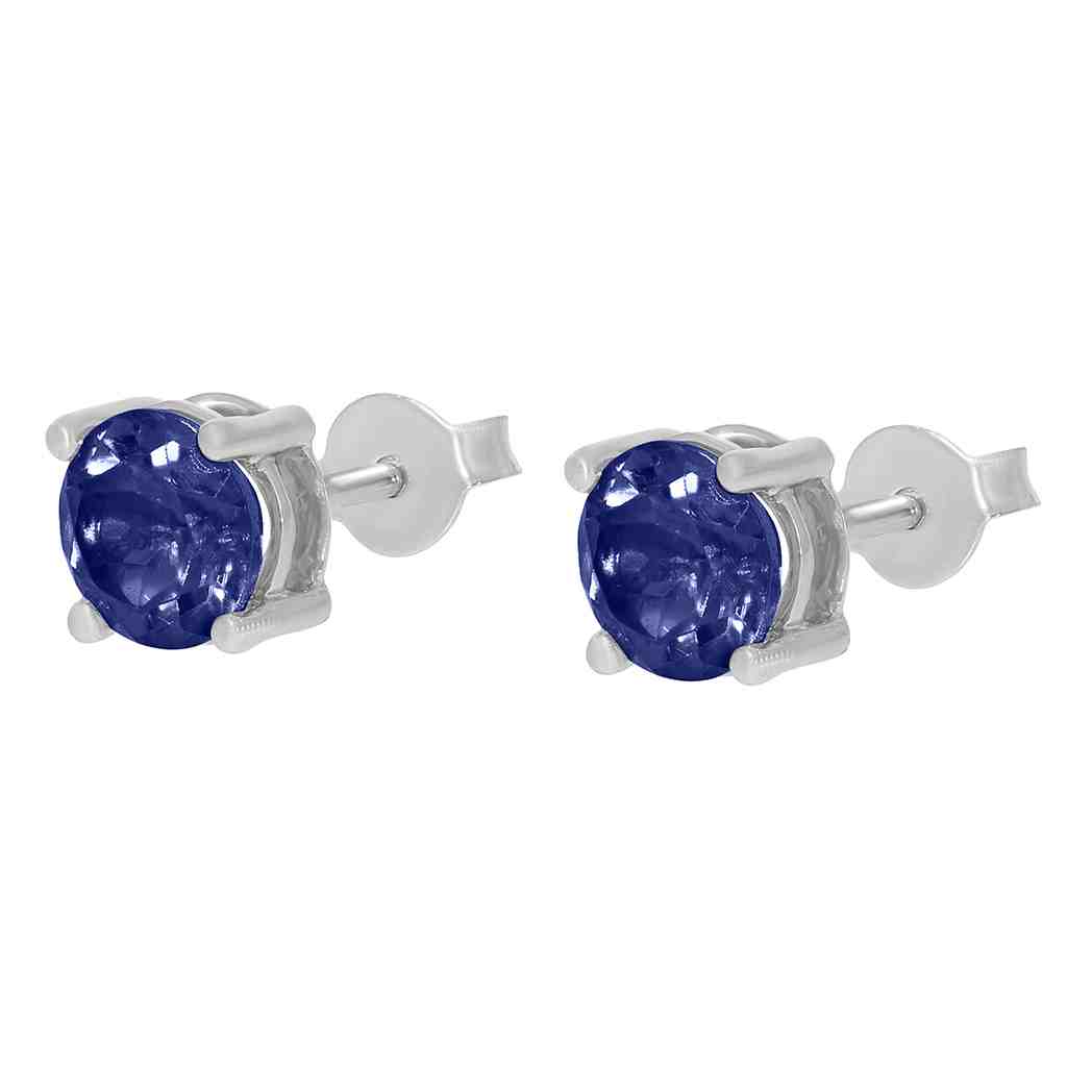 Blue Sapphire Gemstone Earring PD31344ER BLUE SAPPHIRE